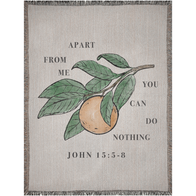 The Abide in Me | Woven Blanket