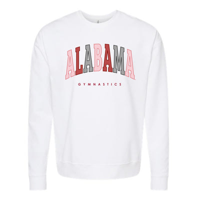 The Alabama Arch Gymnastics | White Sweatshirt