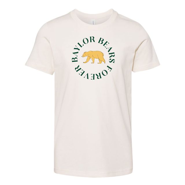 The Baylor Bears Forever Curve | Youth Natural Tee