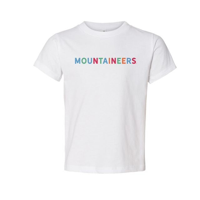 The Mountaineers Multi | Toddler White Tee