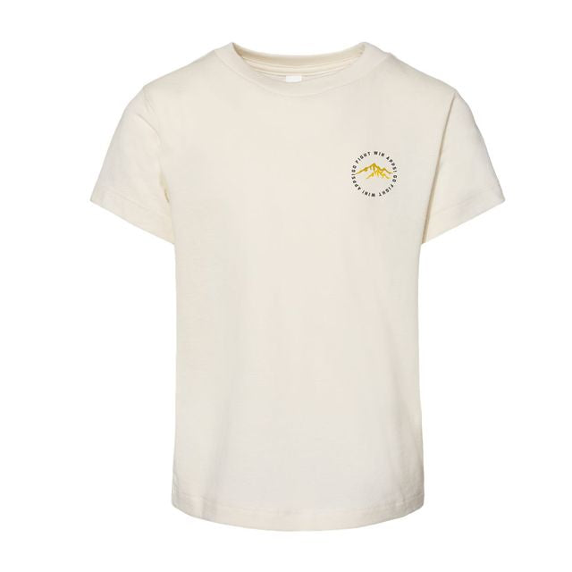 The Go Fight Win Spirit Circle | Toddler Natural Tee