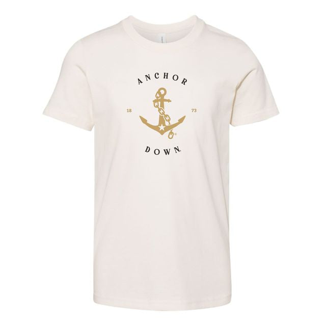 The Anchor Down | Youth Natural Tee