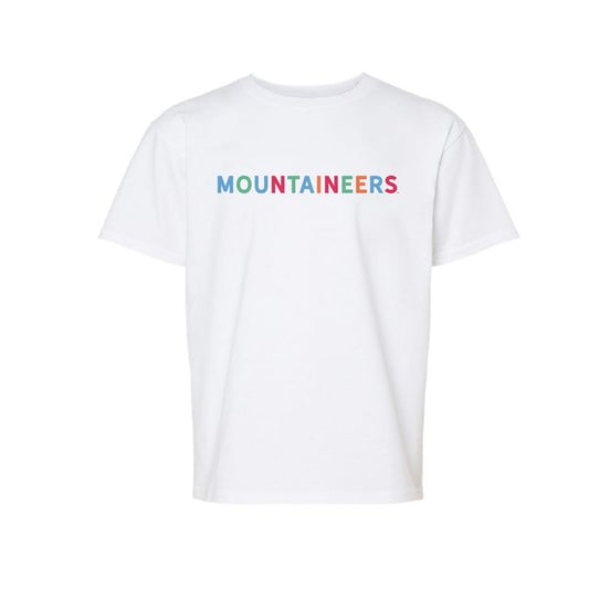 The Mountaineers Multi | Youth White Tee