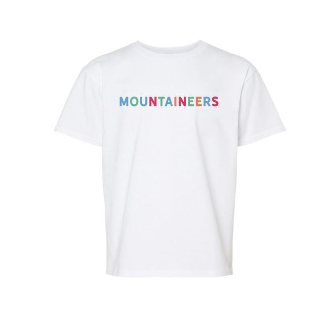 The Mountaineers Multi | Youth White Tee