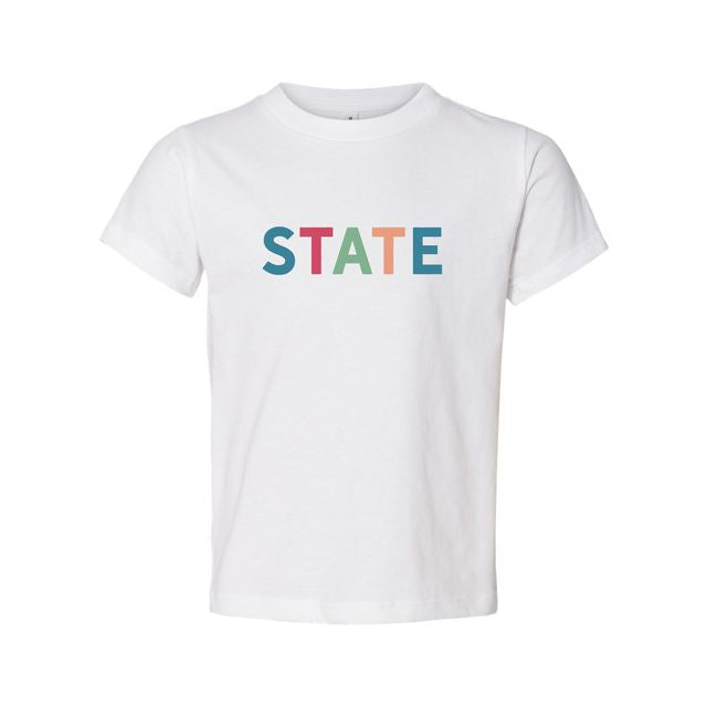 The State Multi | Toddler White Tee