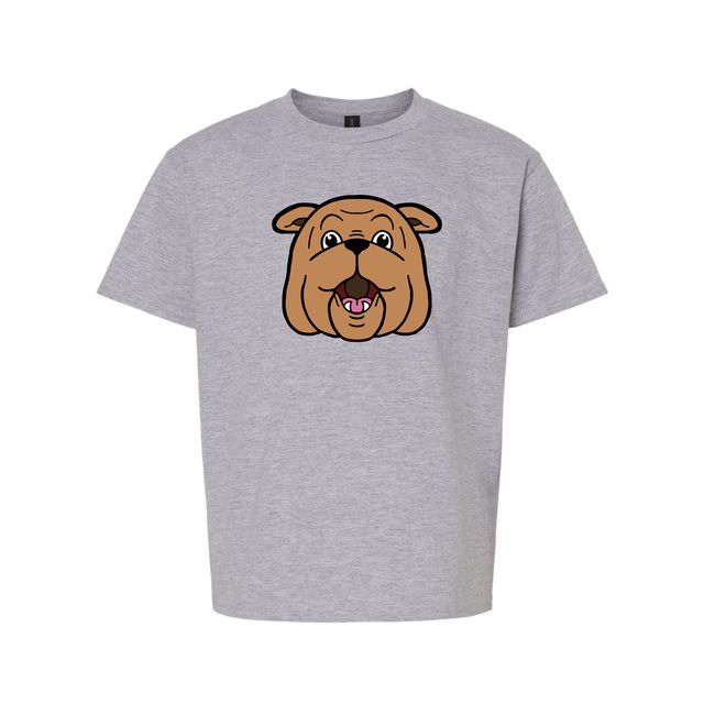 The Bully Head | Youth Sport Grey Tee