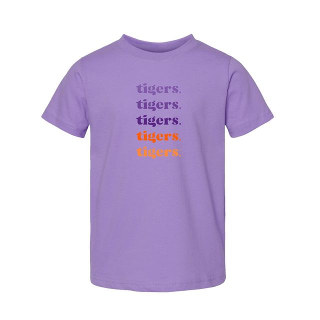 The Tigers Repeat | Toddler Lavender Tee