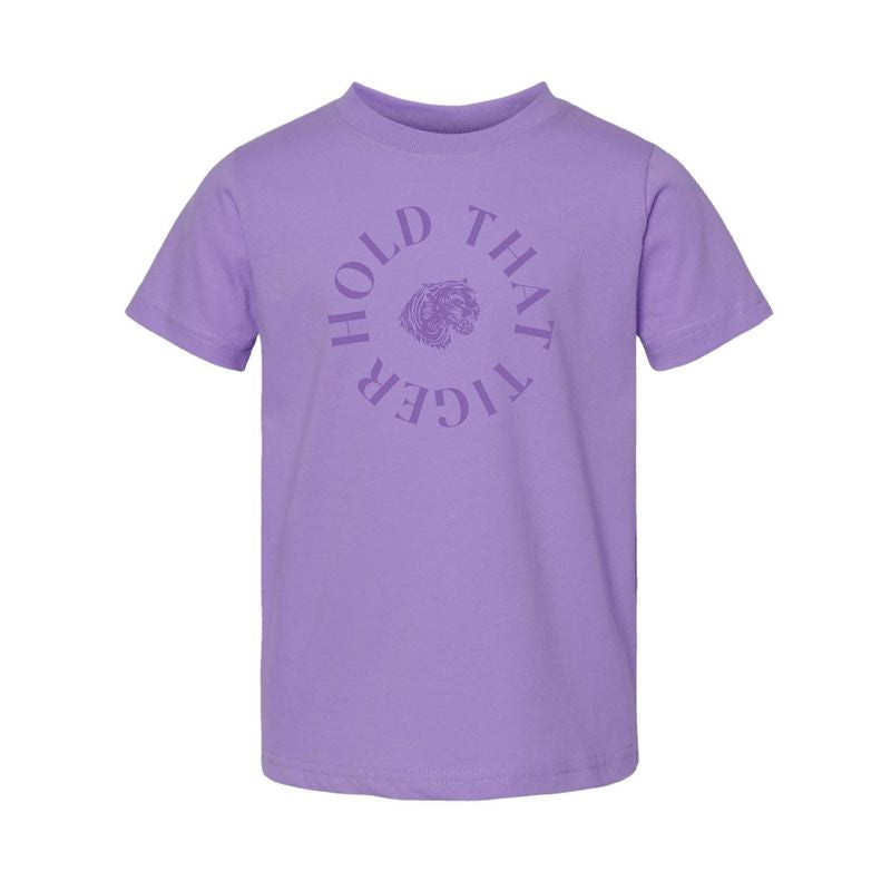 The Hold That Tiger Curve | Toddler Lavender Tee