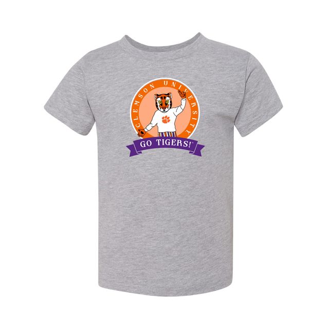 The Go Tigers Circle | Toddler Athletic Heather