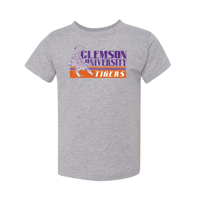 The Vintage Clemson University Tigers | Toddler Athletic Heather