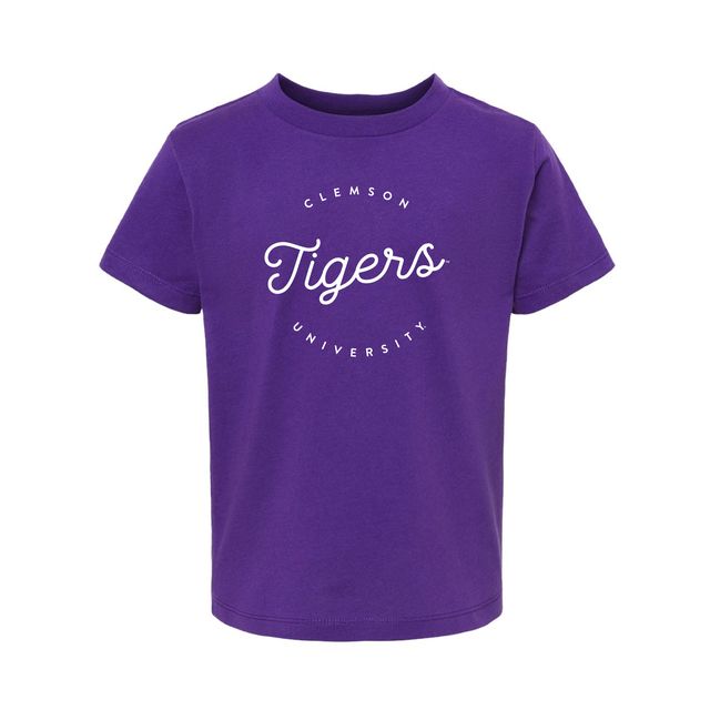 The Clemson Tigers Script | Toddler Team Purple Tee