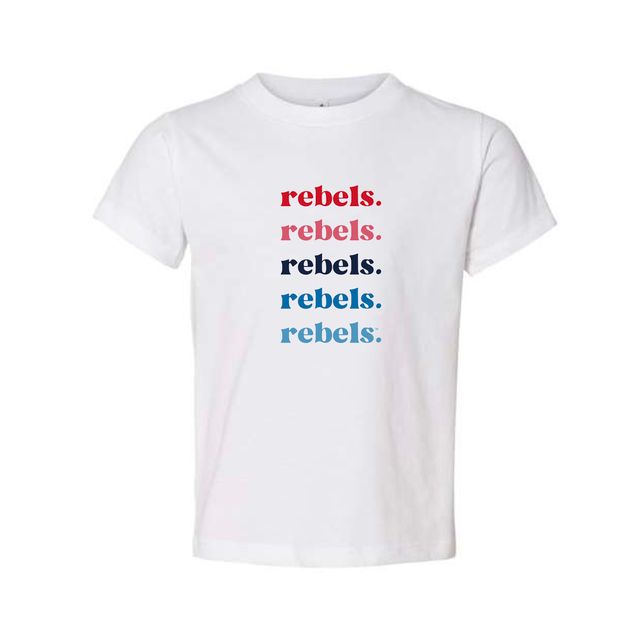 The Rebels Repeat | Toddler White Tee