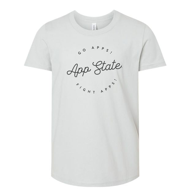 The Go Apps App State Script | Youth Silver Tee