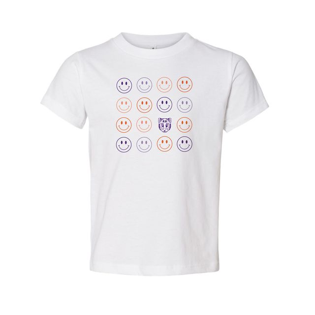 The Smiles For The Tiger | Toddler White Tee