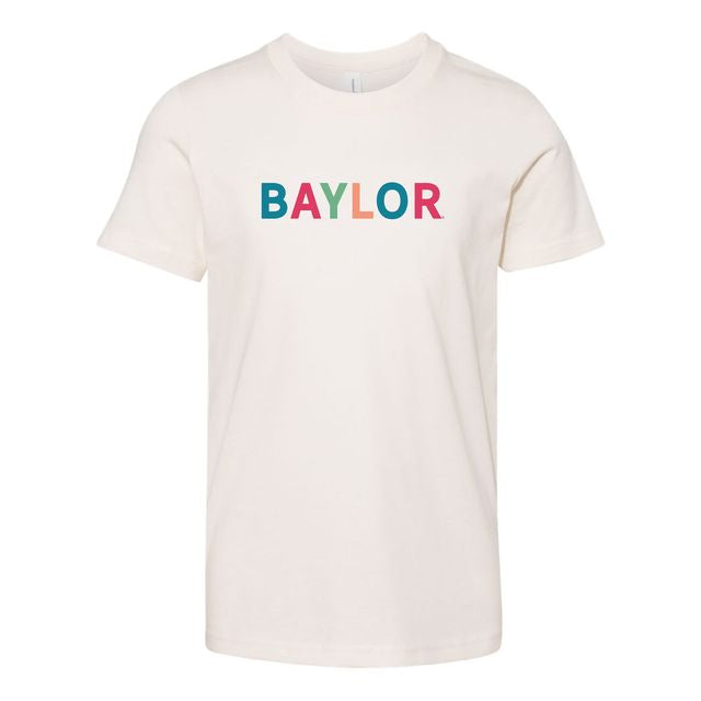 The Baylor Multi | Youth Natural Tee