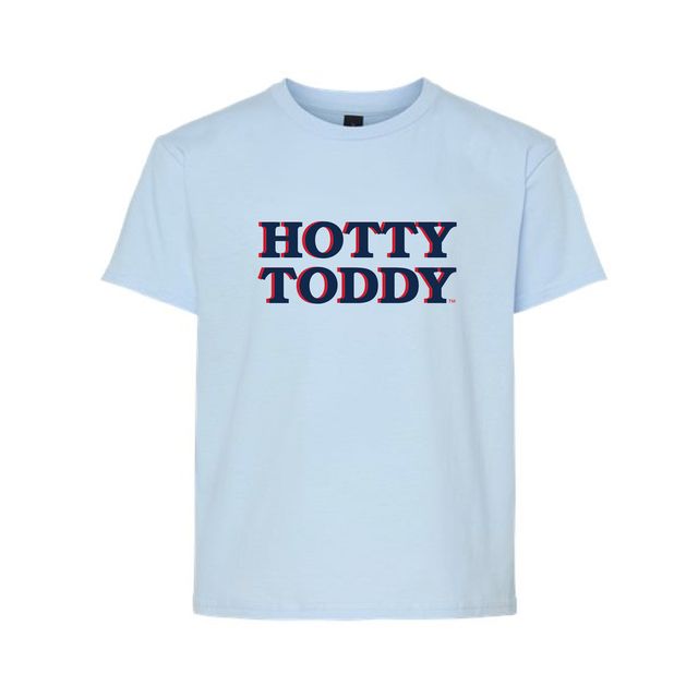 The Hotty Toddy Block | Youth Light Blue Tee