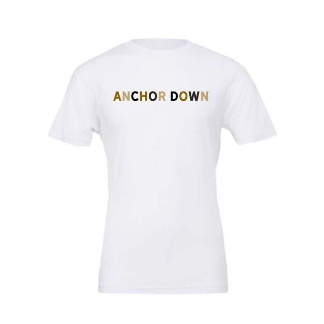 The Anchor Down Multi | Toddler White Tee