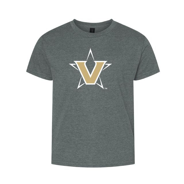 The V Star Logo | Youth Dark Heather Tee