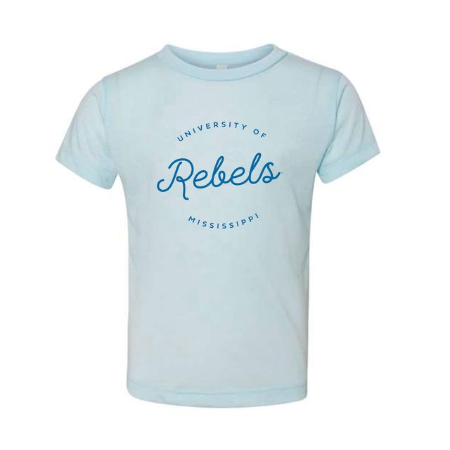 The Script Rebels  | Toddler Ice Blue Tee