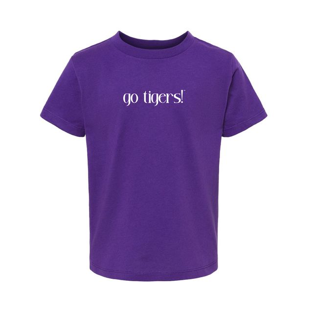 The Go Tigers! | Toddler Team Purple Tee