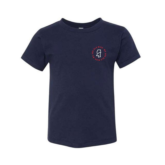 The Ole Miss Spirit Circle | Toddler Navy Tee