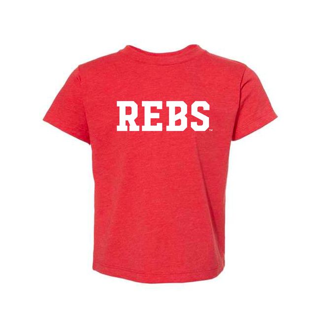 The Rebs | Toddler Heather Red Tee