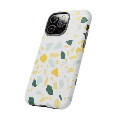 The Green & Gold Terrazzo | Phone Case