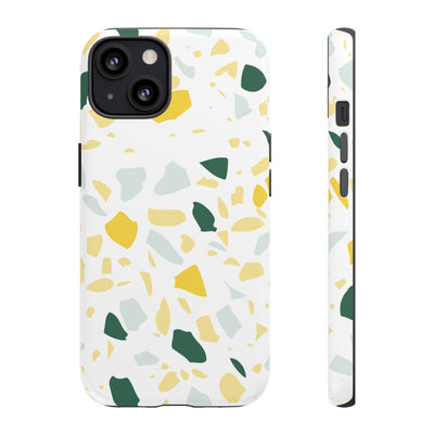 The Green & Gold Terrazzo | Phone Case