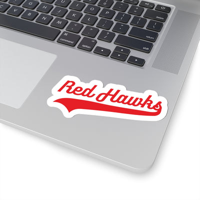 The Red Hawks Swoosh | Sticker