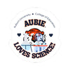 The Aubie Loves Science | Sticker