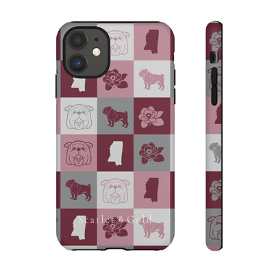 The Maroon & White All The Things | Phone Case