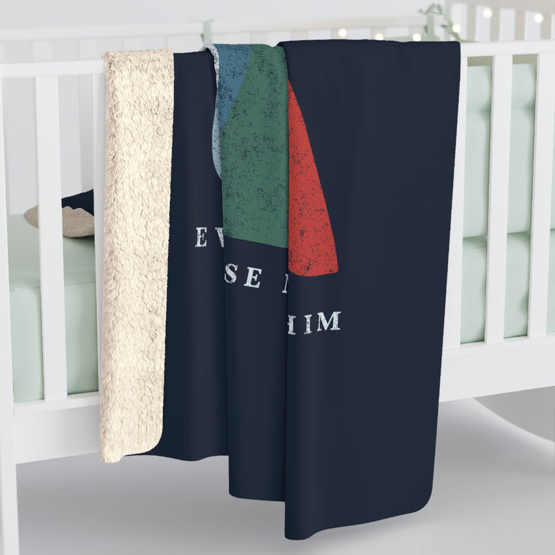 The Even Wise Men Seek Him | Sherpa Fleece Blanket