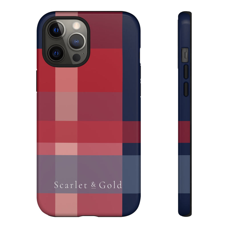 The Red & Blue Plaid | Phone Case