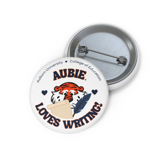 The Aubie Loves Writing | Button