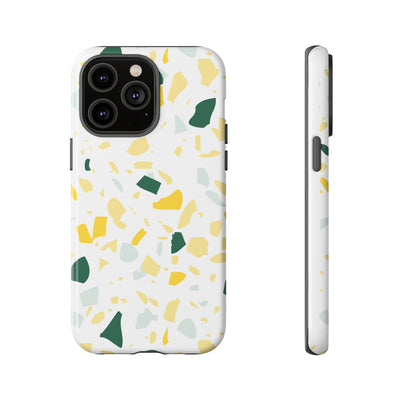 The Green & Yellow Terrazzo | Phone Case