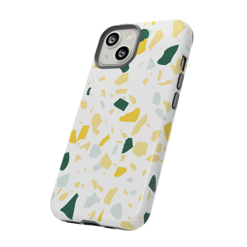 The Green & Yellow Terrazzo | Phone Case