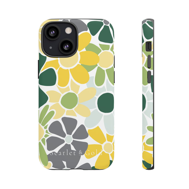 The Green & Yellow Floral | Phone Case