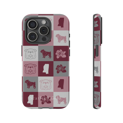 The Maroon & White All The Things | Phone Case