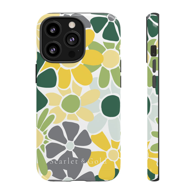 The Green & Yellow Floral | Phone Case