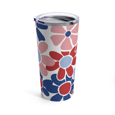 The Red & Royal Floral | Tumbler 20oz