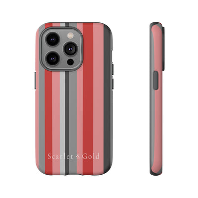 The Red & Black Stripes | Phone Case