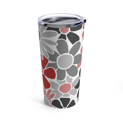 The Red & Black Floral | Tumbler 20oz