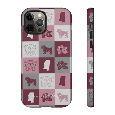 The Maroon & White All The Things | Phone Case