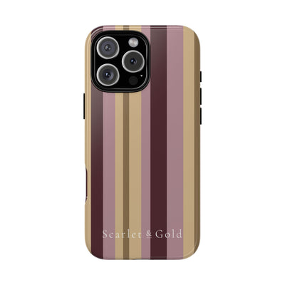 The Maroon & Gold Stripes | Phone Case