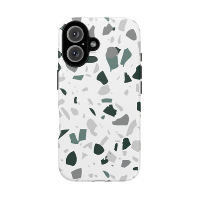 The Green & Grey Terrazzo | Phone Case