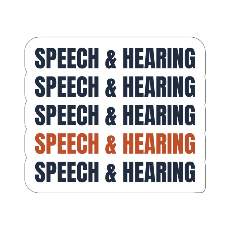 The Speech & Hearing Repeat | Sticker