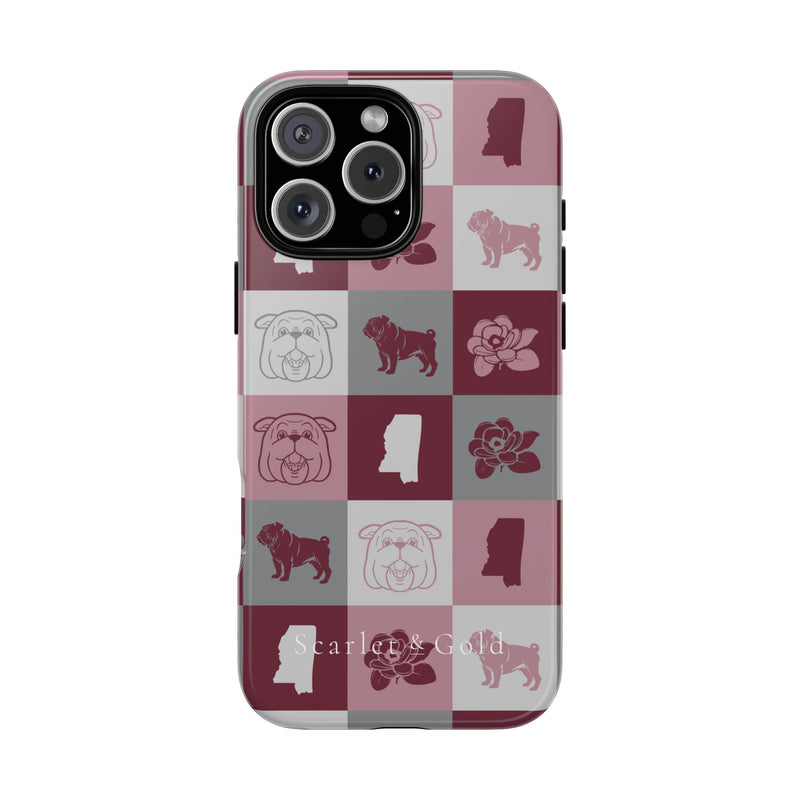 The Maroon & White All The Things | Phone Case