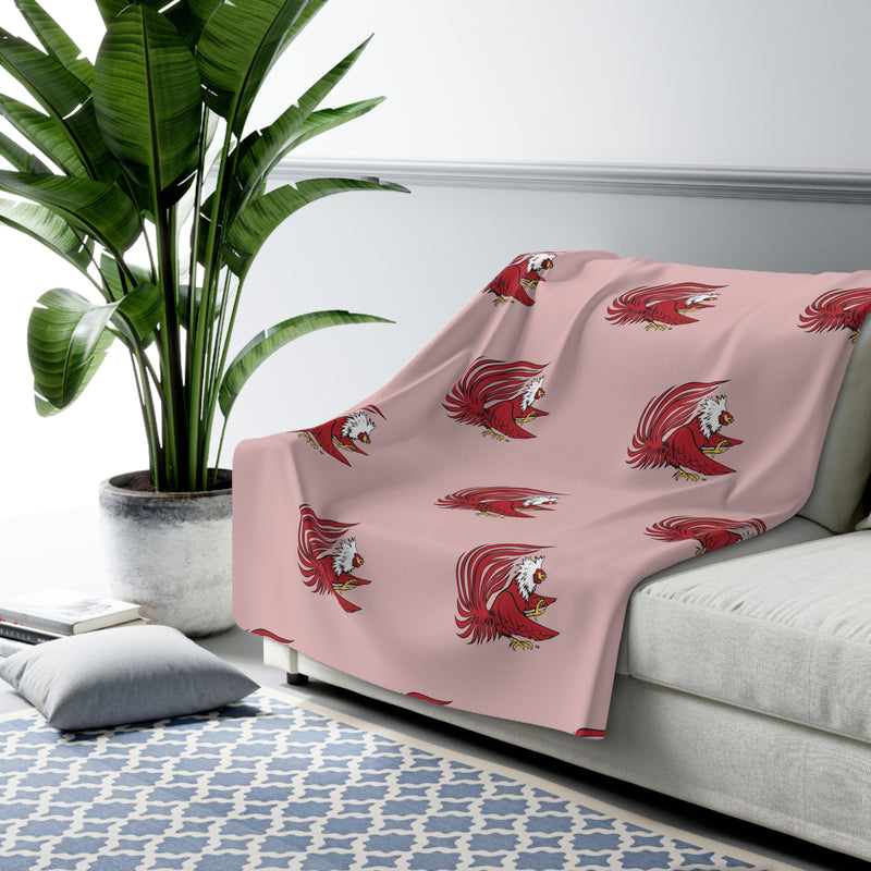 The Gamecocks Mascot Repeat | Sherpa Fleece Blanket