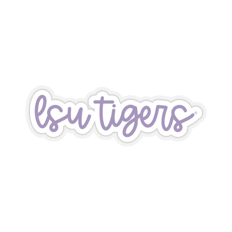 The LSU Tigers Cursive | Sticker