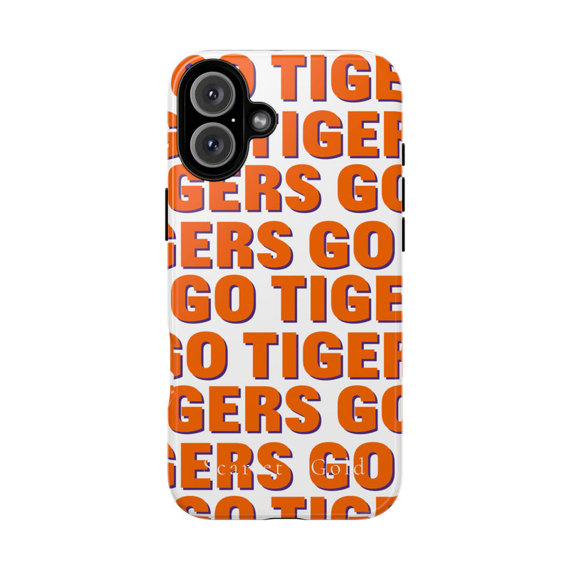 The Go Tigers Repeat | Phone Case